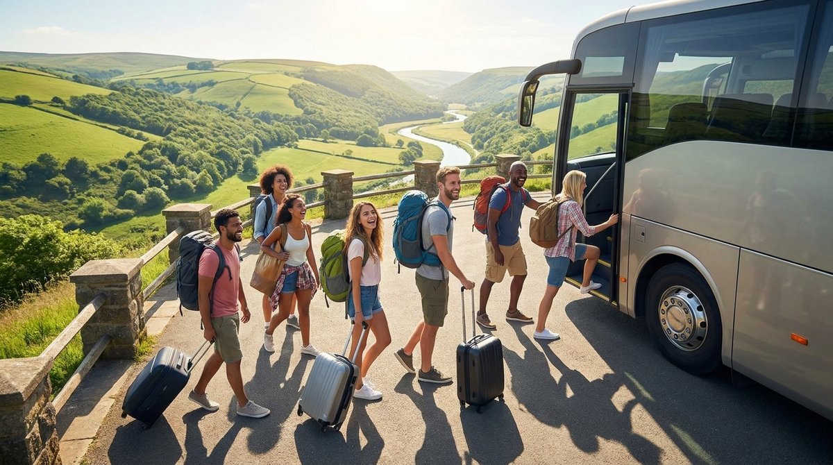como organizar uma excursão de ônibus